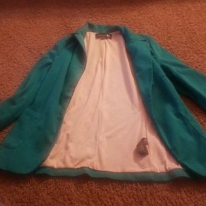 Teal blazer
